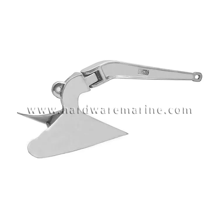 AISI316 Marine Grade Stainless Steel Plough/Plow Anchor